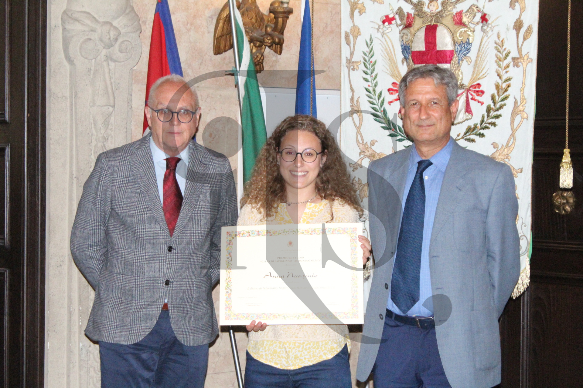 Nunziato Anna - premio Antonino Olmo 2023 - con Giorsino Roberto e Portera Antonello