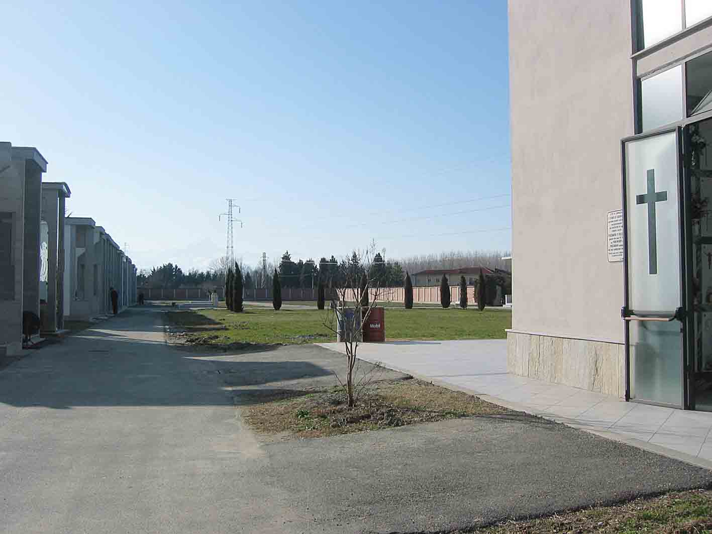 Un’area per spargere le ceneri