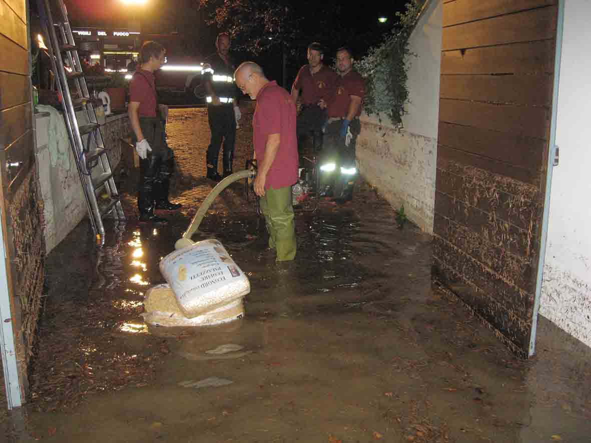 Danni per un furioso temporale
