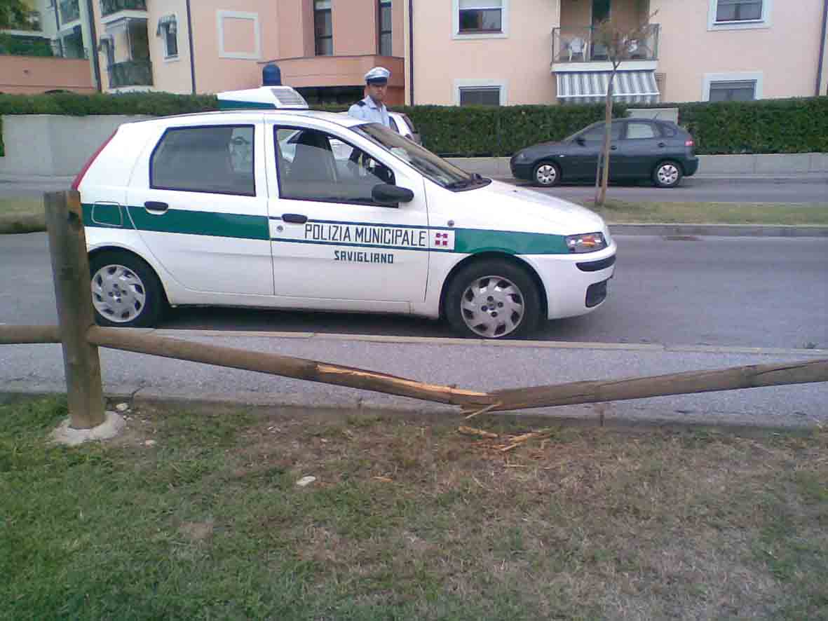 Vandali minorenni in azione