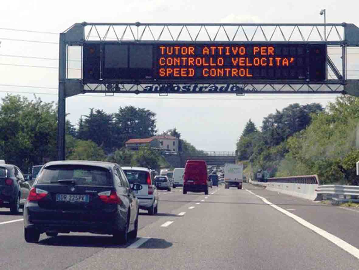 Tutor in autostrada: la beffa dell’estate