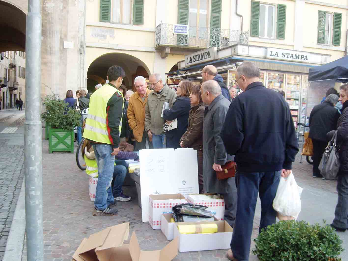 “Porta a porta”: via!
