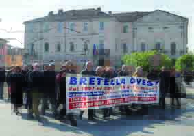 A Racconigi un corteo per chiedere la tangenziale