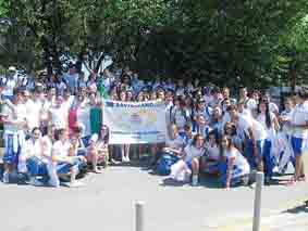 Le ragazze di Ars Armonica in Portogallo per EuroGym