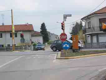 Semaforo videosorvegliato