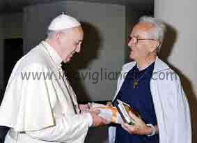 Ha celebrato Messa con Papa Francesco