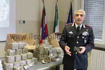 Sequestro record di hashish