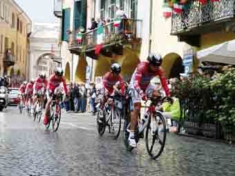 Passerella per il Giro d’Italia