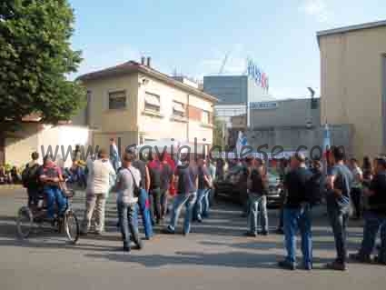 Sciopero e presidio all’Alstom