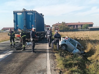 Anziano vittima della strada