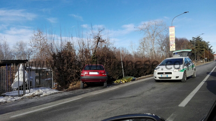 Incidente mortale in via Bisalta