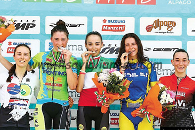 Sylvie è campionessa italiana di mountain bike