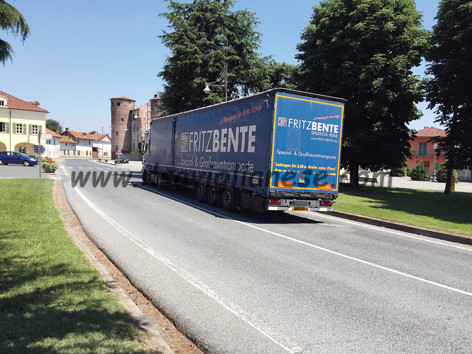 I Tir non passeranno più nel centro del paese