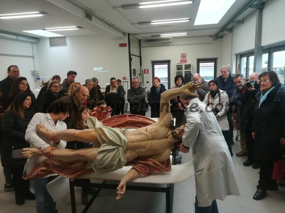 Il “Cristo Risorto” del Plura è tornato al suo antico splendore
