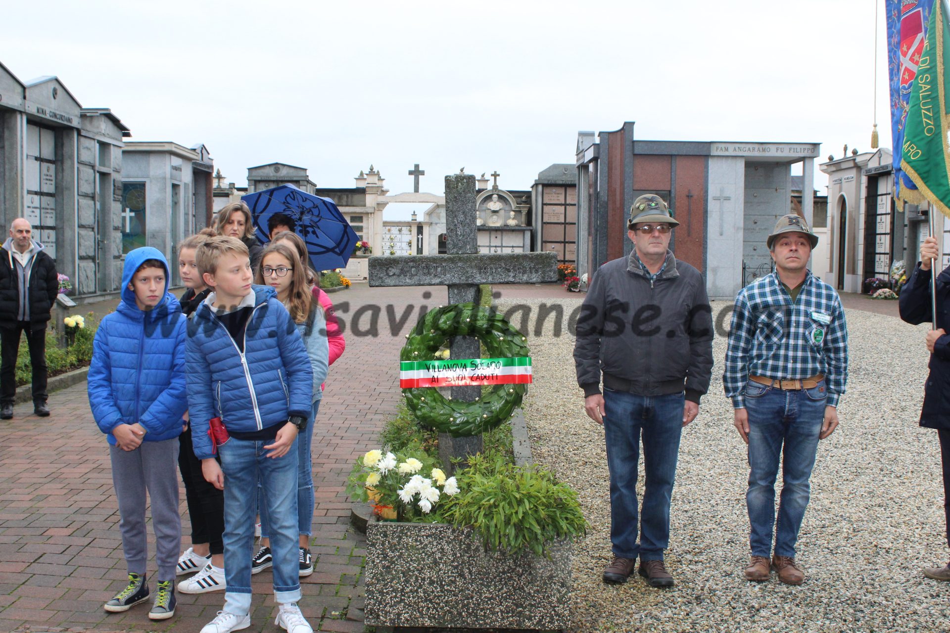 Villanova, commemorazione del 4 Novembre