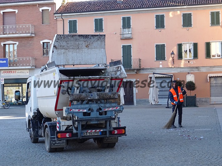 A Racconigi «problemi con il Consorzio rifiuti»