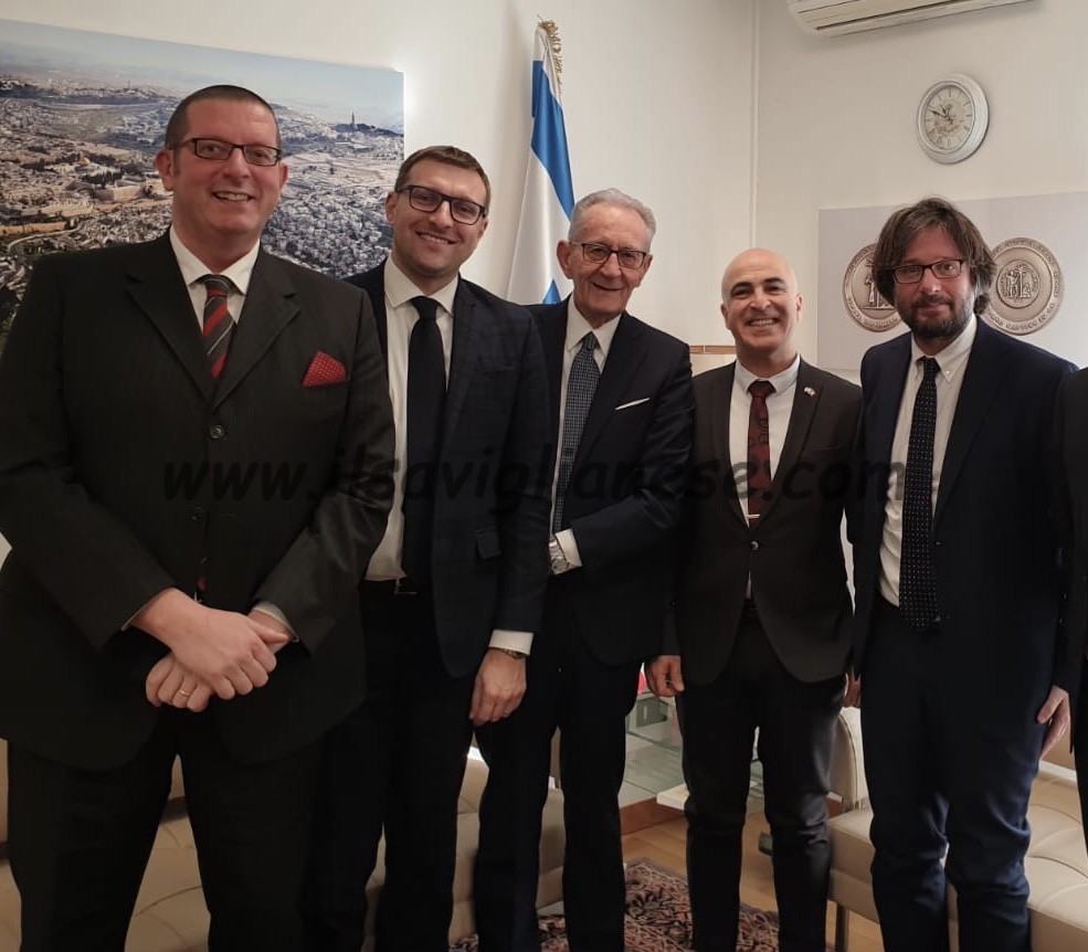Hanno incontrato l’ambasciatore israeliano