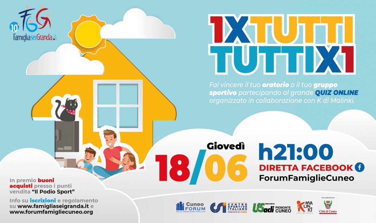 Grande quiz on-line con “Famiglia 6 Granda”
