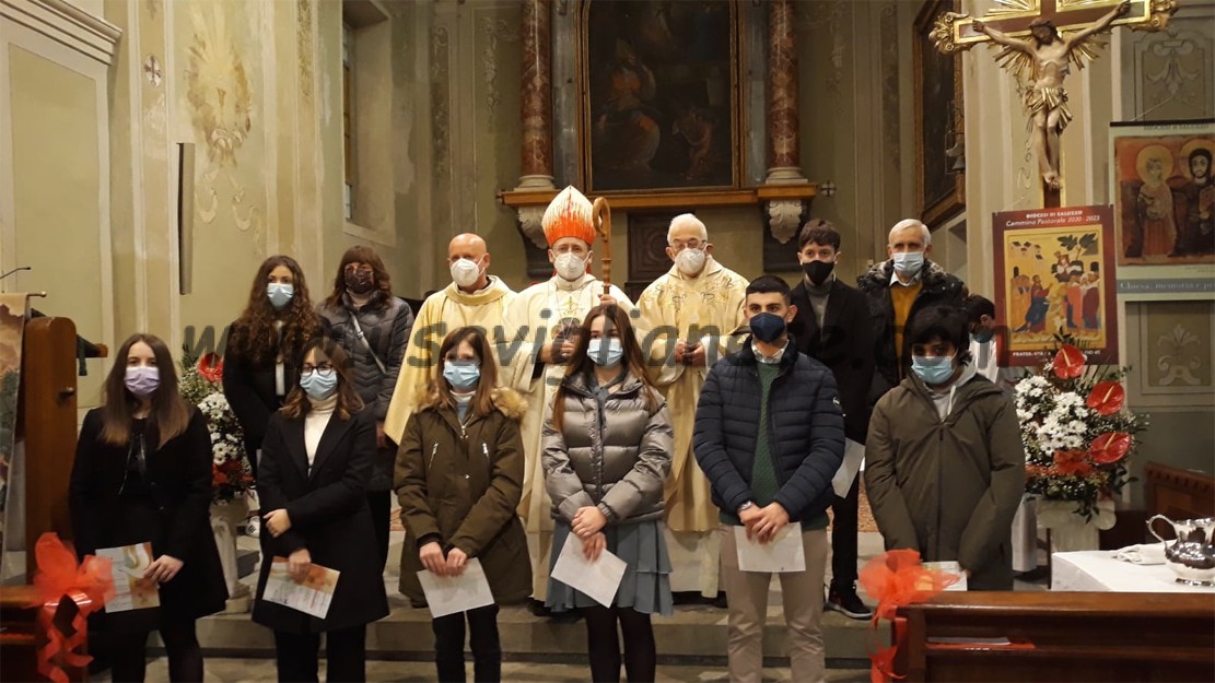 Hanno ricevuto la cresima in otto