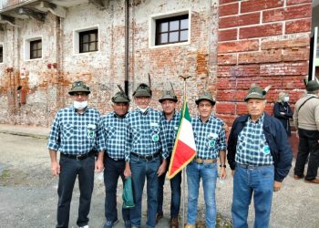 Gli Alpini hanno sfilato con Figliuolo
