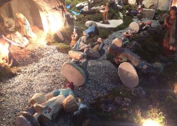 Danneggiato il presepe