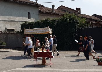 Si è anche pregato per far scendere la pioggia