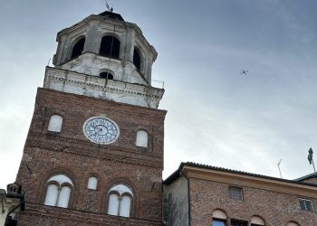 Un drone ha solcato il cielo di piazza Santarosa [VIDEO]