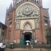 Il "ponteggio" realizzato per entrare in chiesa in sicurezza dopo i problemi alla facciata