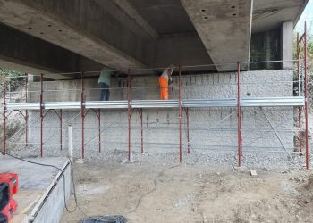 Iniziata la manutenzione al cavalcaferrovia