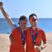 La scommessa di due amici: 70 miglia di triathlon dopo l’operazione al crociato