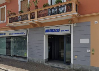 Fatto esplodere il bancomat della filiale CRS