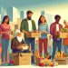 Al via una catena di distribuzione di alimenti