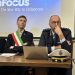 Il sindaco di Genola Flavio Gastaldi assieme al comnandante di polizia Franco Bruno