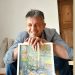 L'artista astigiano Massimo Ricci