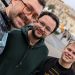 Marco Caglieri di Oasi Giovani con Bruno e Julius