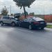 Scontro frontale sul viale, conducenti feriti