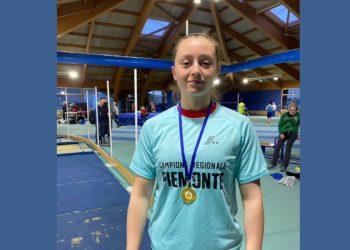 Eloïse è Campionessa Regionale U18 nel Getto del Peso